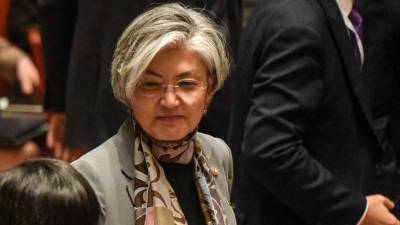 Ministra dos Negócios Estrangeiros sul-coreana nos EUA na sexta-feira