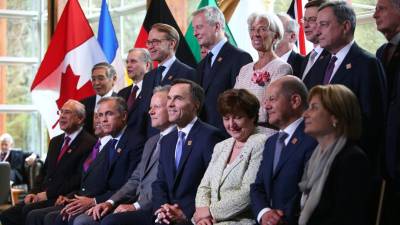 Ministros das Finanças do G7 preocupados com tarifas impostas pelos EUA