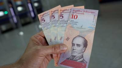 Moeda venezuelana perdeu oficialmente 55,2% do valor em 11 dias