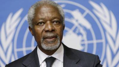 Morreu Kofi Annan