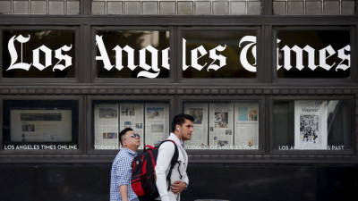 Multimilionário compra jornal Los Angeles Times por 500 milhões de dólares