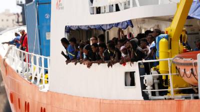 Navio humanitário ‘Aquarius’ chegou a Malta