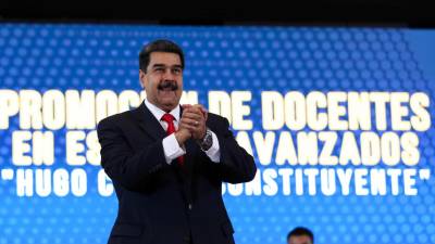 Nicolás Maduro assegura ter a “total lealdade” dos líderes militares