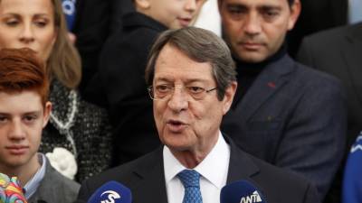 Nicos Anastasiades reeleito presidente do Chipre com quase 56% dos votos