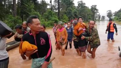 Número de mortos do colapso de barragem no Laos poderá ser maior