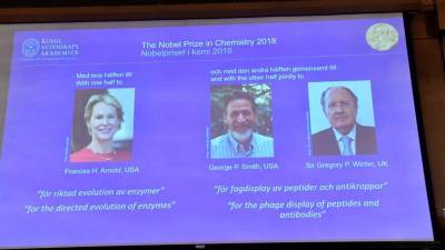 Nobel da Química atribuído a dois norte-americanos e um britânico