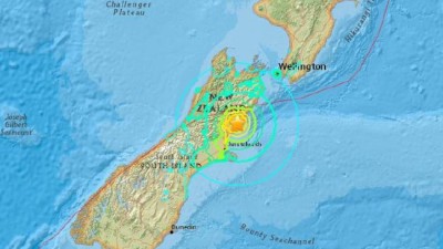 Nova Zelândia emite alerta de tsunami após sismo de 7,4