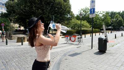 Novo recorde histórico de calor de 41,8 graus registado na quinta-feira na Bélgica