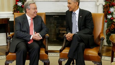 Obama diz que Guterres tem uma reputação extraordinária