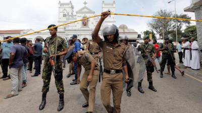 Oito explosões elevam para 187 o número de mortos no Sri Lanka