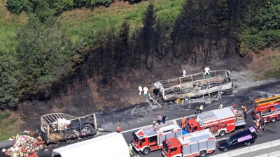 Onze mortos confirmados em acidente rodoviário na Alemanha