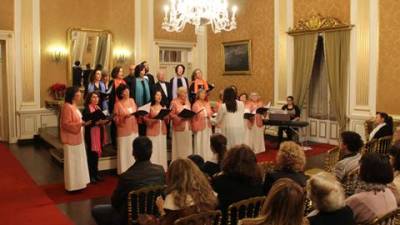 Orfeão Madeirense dá concerto no Palácio de São Lourenço