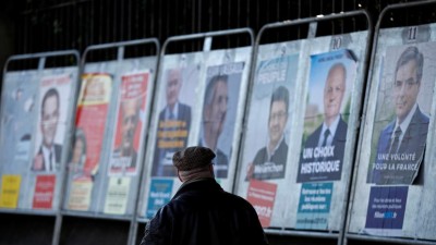 Os quatro favoritos às eleições de domingo em França