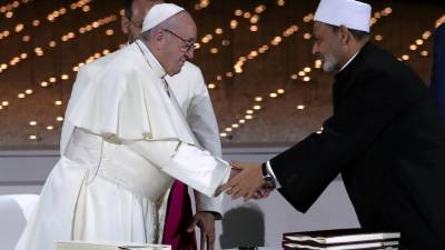Papa condena violência em nome de Deus
