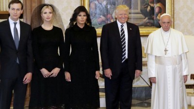 Papa e Trump falaram na promoção da paz através da negociação política
