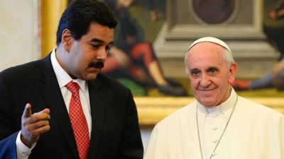Papa Francisco recebeu Maduro no Vaticano
