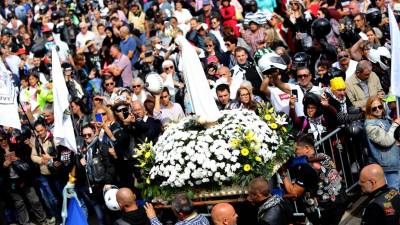 Papa pede aos 130 mil motociclistas reunidos em Fátima para não arriscarem vida