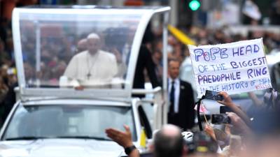 Papa reuniu-se com oito vítimas de abusos de padres na Irlanda
