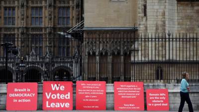 Parlamento britânico debate hoje legislação sobre novo adiamento do ‘Brexit’