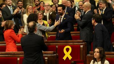 Parlamento catalão elegeu hoje Roger Torrent como presidente