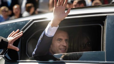 Partido de Macron ganha com 32% dos votos
