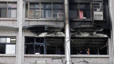 Pelo menos 14 pessoas morreram após incêndio em hospital de Taiwan