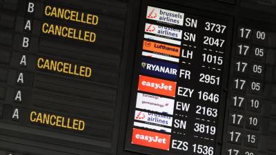 Pelo menos 140 voos cancelados em Bruxelas devido à greve na Aviapartner