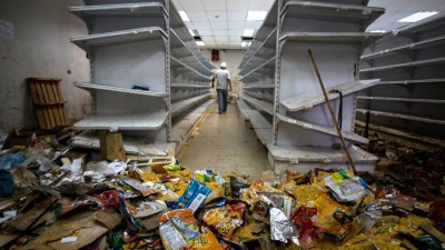 Pelo menos 55 lojas saqueadas na Venezuela vão receber financiamento estatal