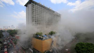 Pelo menos quatro mortos em incêndio em hotel no centro de Manila