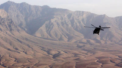 Pelo menos quatro mortos na queda de um helicóptero militar no Afeganistão