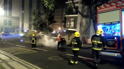 PJ deteve homem que incendiou carro da ex-mulher com um maçarico
