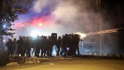 Polícia brasileira dispersa protesto perto da casa de Michel Temer em São Paulo
