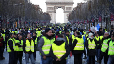 Polícia francesa aplica tolerância zero no protesto de sábado dos coletes amarelos