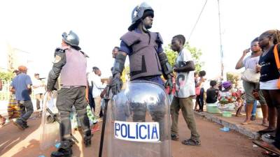 Polícia guineense deteve 20 jovens por actos ilícitos durante manifestação