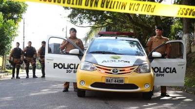 Polícia militar mata três suspeitos em tiroteio após perseguição no Brasil