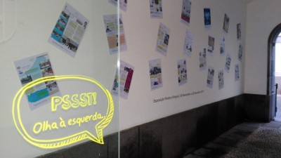 Ponto e Vírgula em exposição