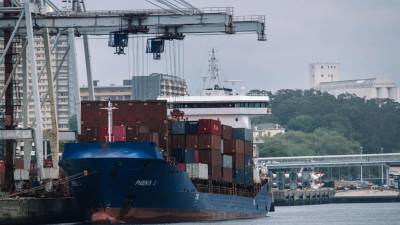 Portos do continente movimentam 87 milhões de toneladas em 2018 menos 2,5% que recorde de 2017