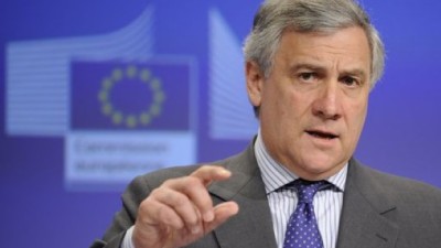 PPE escolhe italiano Tajani como candidato a presidente do Parlamento Europeu