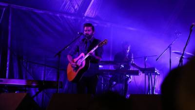 Praça do Povo encheu para o concerto de Tiago Bettencourt