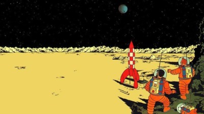 Prancha original de Tintin vendida por milhão e meio de euros
