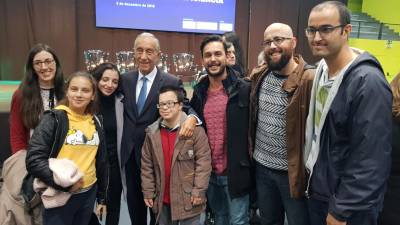 Presidente da República saudou Dançando com a Diferença