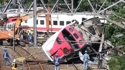 Presidente de Taiwan quer investigação rápida sobre acidente ferroviário fatal