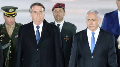 Presidente do Brasil chega a Israel, país que afirma admirar