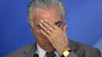 Presidente do Brasil diz que não renuncia e descarta mudanças no Governo