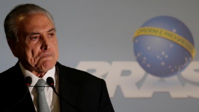 Presidente do Brasil pede verificação de autenticidade de gravação que o compromete