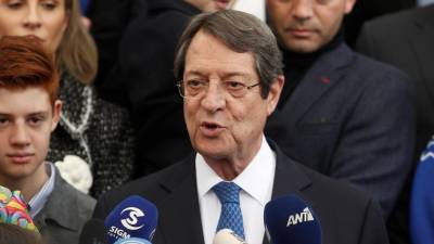 Presidente do Chipre reeleito para segundo mandato