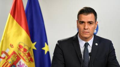 Presidente do governo espanhol, Sánchez visita Barcelona e critica Quim Torra