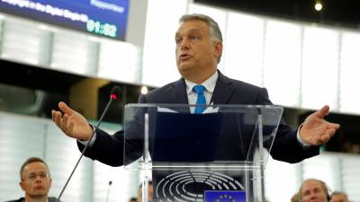 Primeiro-ministro húngaro considera voto do Parlamento Europeu “sem perigo” para a Hungria