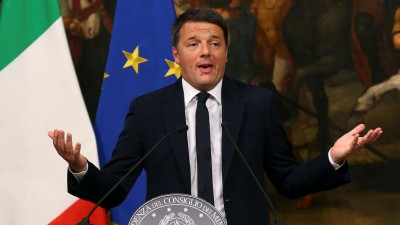 Primeiro-ministro italiano anuncia demissão