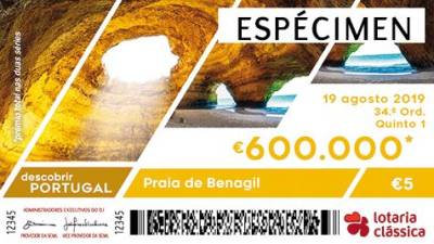 Primeiro prémio da Lotaria Clássica saiu ao número 10457